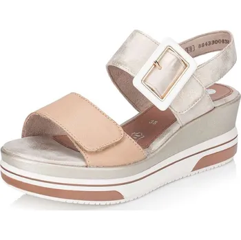 Dámské sandále Rieker Dámské sandály REMONTE D1P50-90 zlatá S4 41