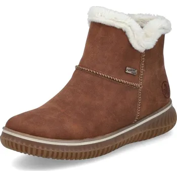 Dámské kozačky Dámská kotníková obuv RIEKER 74260-25 hnědá W4 42