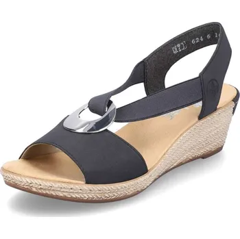 Dámské sandále Dámské sandály RIEKER 624H6-14 modrá S5 40