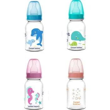 Kojenecká láhev Canpol babies Lahev s potiskem LOVE&SEA 120ml