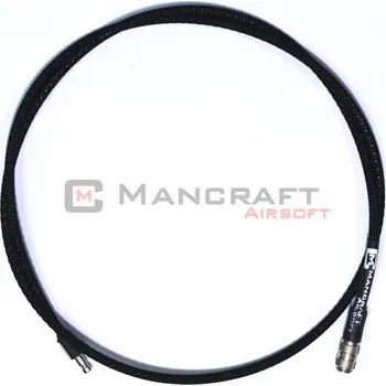 MANCRAFT MANCRAFT HPA hadice MICRO DUAL QD 4 mm s opletem (106 cm) - Černá
