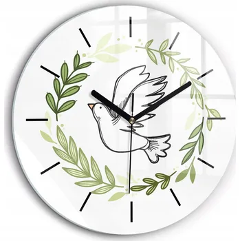 Hodiny Nástěnné hodiny SacroArte bílé 60 cm