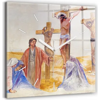 Hodiny Nástěnné hodiny SacroArte, vícebarevné, 30 cm