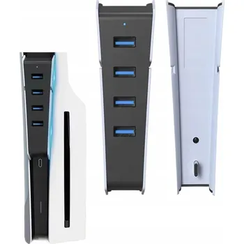 USB hub USB HUB pro PS5 SLIM, 4x USB 2.0, Rozšiřující Stanice 4v1 pro D Chassis CFI-2016