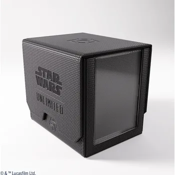 Karetní hra Krabička na karty Gamegenic - Star Wars: Unlimited Twin Suns Deck Pod Black