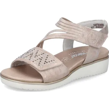 Dámské sandále Dámské sandály RIEKER V3764-90 růžová S5 42