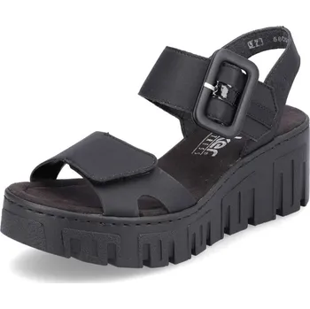 Dámské sandále Dámské sandály RIEKER 68050-00 černá S5 41