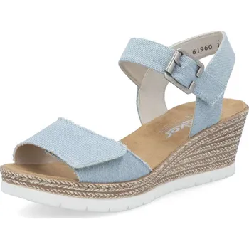 Dámské sandále Dámské sandály RIEKER 61960-10 modrá S5 40