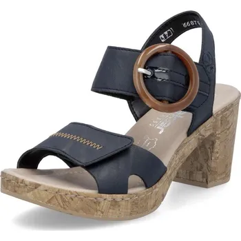 Dámské sandále Dámské sandály RIEKER 66876-14 modrá S5 42