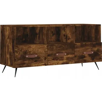 Televizní stolek TV stolek Dub Kouřový 102x36x50 cm