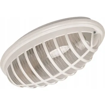 Stropní Svítidlo oválný Ideus 24,6 x 14 cm bílý