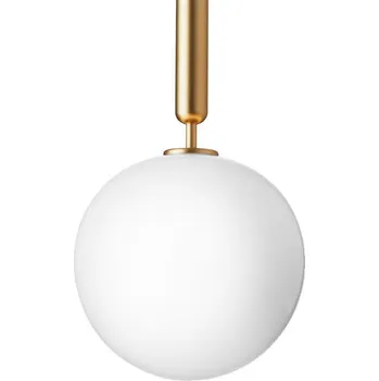 Nuura Závěsné svítidlo Miira 1 Large, brass/opal