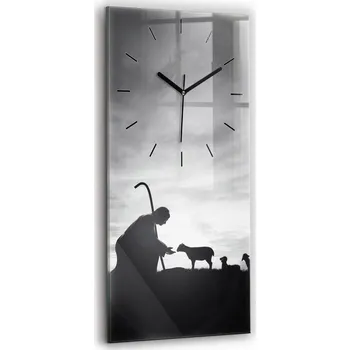 Hodiny Nástěnné hodiny SacroArte šedé 30 cm