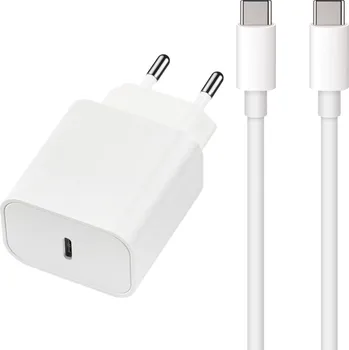USB-C nabíječka 20W s dlouhým 2m kabelem pro iPhone 16 Plus