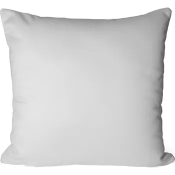 Povlečení POVLEČENÍ NA POLŠTÁŘ dekorační ŠEDÉ SVĚTLÉ 45x45cm 45cm