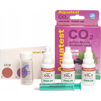 ZOOLEK TEST CO2 PRO MĚŘENÍ OXIDU UHLIČITÉHO