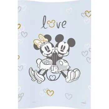 Přebalovací podložka CEBA BABY Podložka přebalovací měkká COSY (50x70) Disney Minnie & Mickey Blue