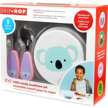 dětská jídelní sada SKIP HOP Zoo Set jídelní 5 ks Koala 12m+
