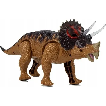 Figurka DINOSAURUS TRICERATOPS DINOSAURUS BATERIOVÝ POHÁN