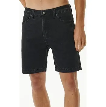 Pánské kraťasy šortky Rip Curl CLASSIC SURF DENIM WALKSHORT Washed Black velikost 38