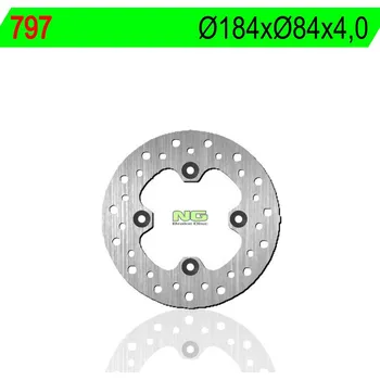 Brzda pro motocykl Brzdový kotouč NG zadní KAWASAKI KLX 140 L rok 11-20