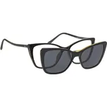 BRILO Dioptrické brýle REC600-B +3,00 s polarizačním klipem