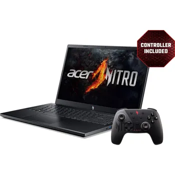 Notebook ACER NTB Nitro V 15 (ANV15-41-R9RG),R5-7535HS,15.6"FHD,16GB,1TB SSD,RTX 4050,W11H,Black