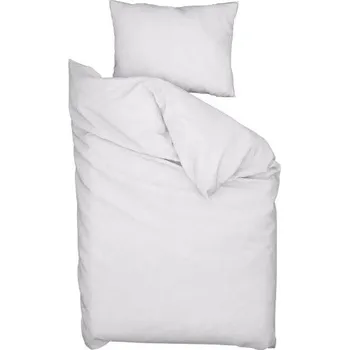 Povlečení TEXTILOMANIE Bavlněné povlečení Lux knoflík 2 ks bílé 70 × 90 cm / 200 × 220 cm