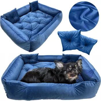 Pelíšek pro psa PELÍŠEK POTAH PRO PÁNSKÉ POHOVKY SAMETOVÝ PELÍŠEK 135X100 CM PROŠÍVANÁ PRESTIGE