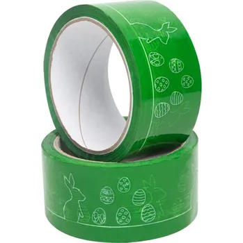 Balicí páska VÁNOČNÍ Veselé Vánoce 48mm/66y PROPACK bílá šířka 48 mm délka 60 m 1 ks