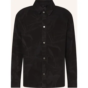 Pánské džíny Daily Paper Pánská Džínová Bunda Floral Laser, černá, 52