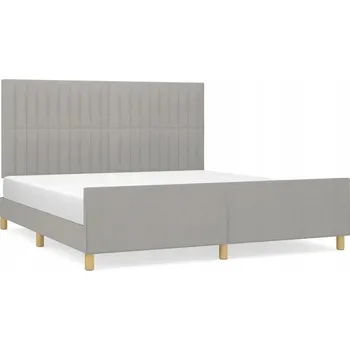 Postel Jednolůžková postel Zakito Home 60x120 cm, dekor dřeva, odstíny šedé