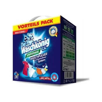 Prací prášek Univerzální prací prášek Der Waschkonig 2,5 kg