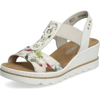 Dámské sandále Dámské sandály RIEKER 67498-90 bílá S4 41
