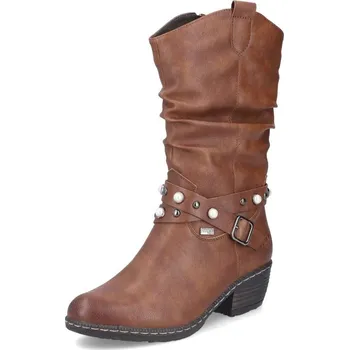 Dámské kozačky Dámské kozačky RIEKER 93776-24 hnědá W4 42