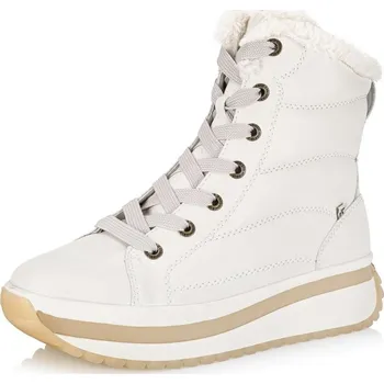 Dámské kozačky Dámská kotníková obuv RIEKER REVOLUTION W0963-80 bílá W4 42