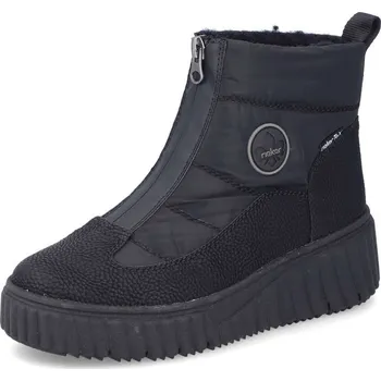 Dámské kozačky Dámská kotníková obuv RIEKER N2550-00 černá W4 43