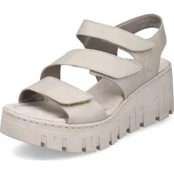 Dámské sandále Dámské sandály RIEKER 68055-62 béžová S4 42