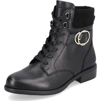 Dámské kozačky Rieker Dámská kotníková obuv REMONTE D0F76-01 černá W3 37