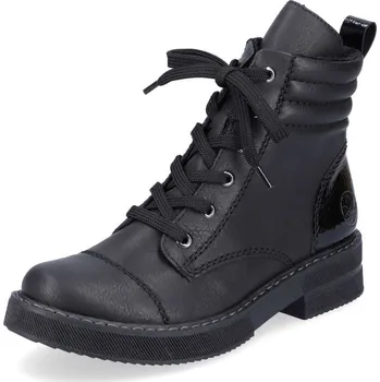 Dámské kozačky Dámská kotníková obuv RIEKER 72014-00 černá W2 43