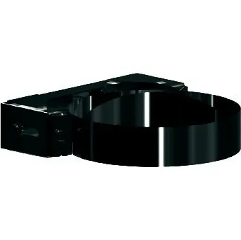 Komín Komíny CZ Držák nerezového komínu černý 88-122/150-30 mm