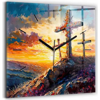 Hodiny Nástěnné hodiny SacroArte, vícebarevné, 30 cm