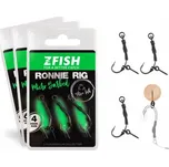 3ks - Návazec Zfish Ronnie Rig Velikost 8