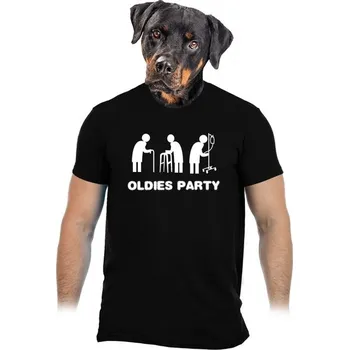 Vtipné tričko Bastard: Oldies party