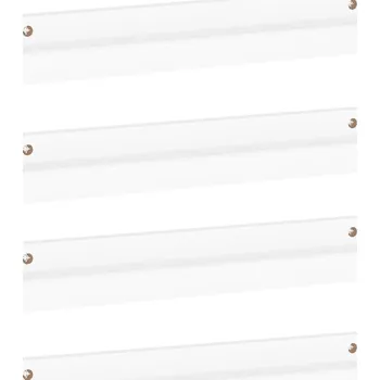 police Polička deska MDF Zakito Home 40 x 9 cm bílá