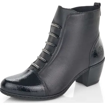 Dámská obuv Dámská kotníková obuv RIEKER Y2162-00 černá W4 38