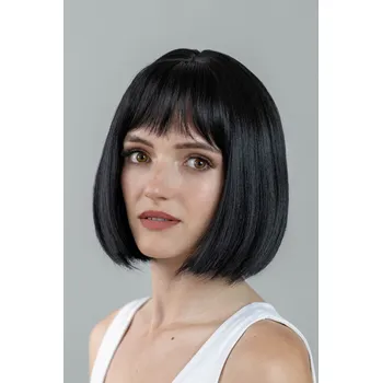 Paruka Aradesa - Alesandra4 - Dámská krátká mikádo paruka - černá