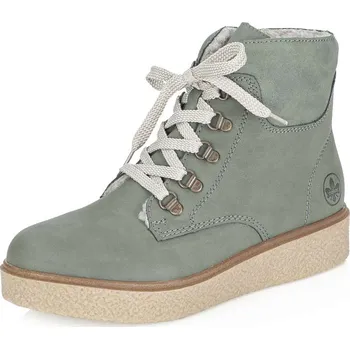 Dámské kozačky Dámská kotníková obuv Rieker Y0033-54 Barva: Zelená, Velikost: 42