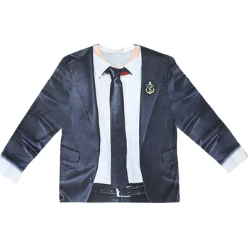 Karnevalový kostým GodanTričko s realistickým potiskem - Sako Velikost: L 52-54