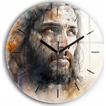 Hodiny Nástěnné hodiny SacroArte béžové 60 cm